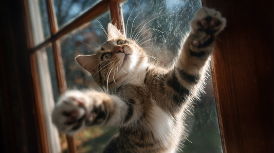 Why Is My Cat Parkouring Off the Door? Decoding the Door & Glass Door Obsession