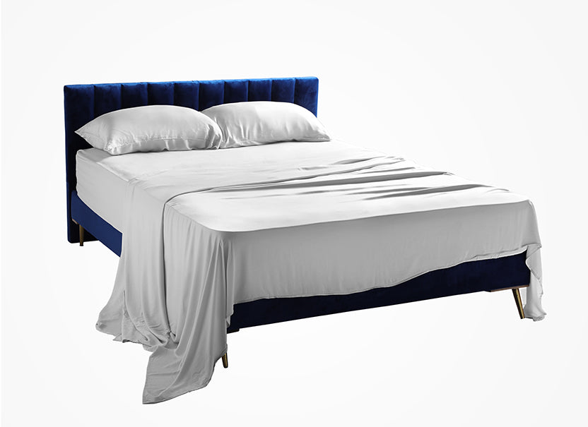 NUGGAL Pet Hair-Resistant Bamboo Sheet Set – Breathable, Sustainable Comfort for Pet Owners