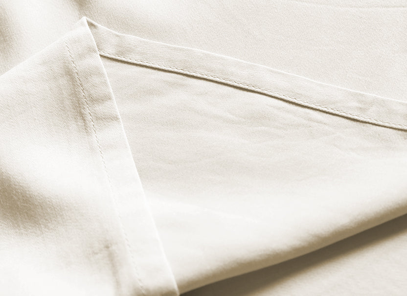 NUGGAL Pet Hair-Resistant Bamboo Flat Sheet – Soft, Sustainable, and Pet-Friendly Comfort