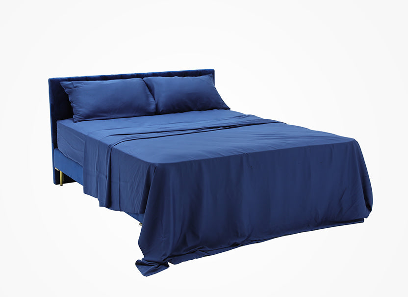 NUGGAL Pet Hair-Resistant Bamboo Sheet Set – Breathable, Sustainable Comfort for Pet Owners