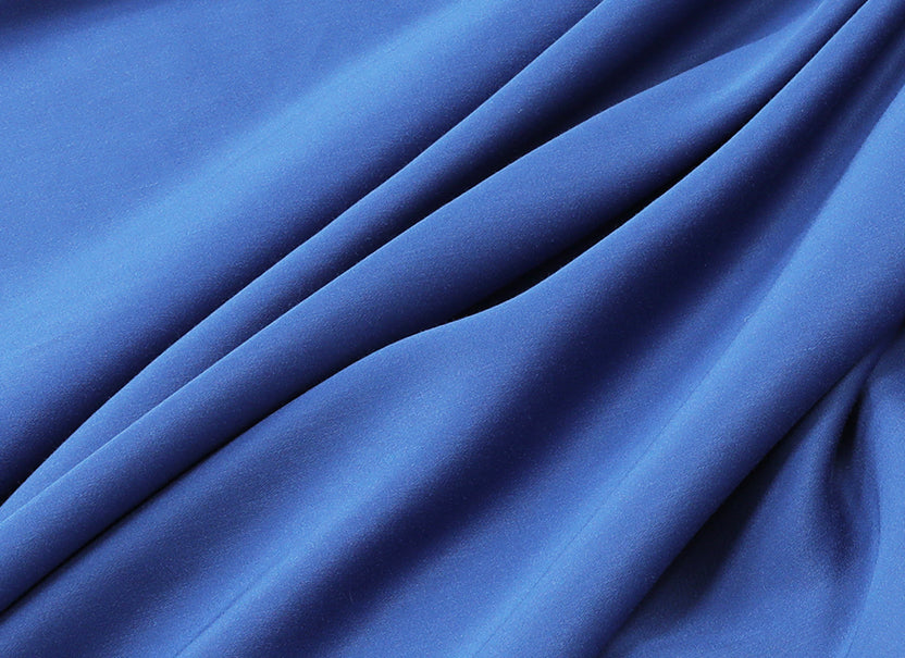NUGGAL Pet Hair Repellent Bamboo Sheet & Duvet Cover Set Calming Blue
