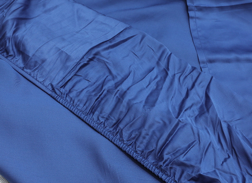 NUGGAL Pet Hair-Resistant Bamboo Fitted Sheet – Soft, Sustainable, and Pet-Friendly Comfort