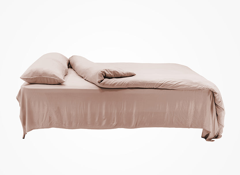 NUGGAL Pet Hair-Resistant Bamboo Duvet Cover – Eco-Friendly Comfort for Pet Owners