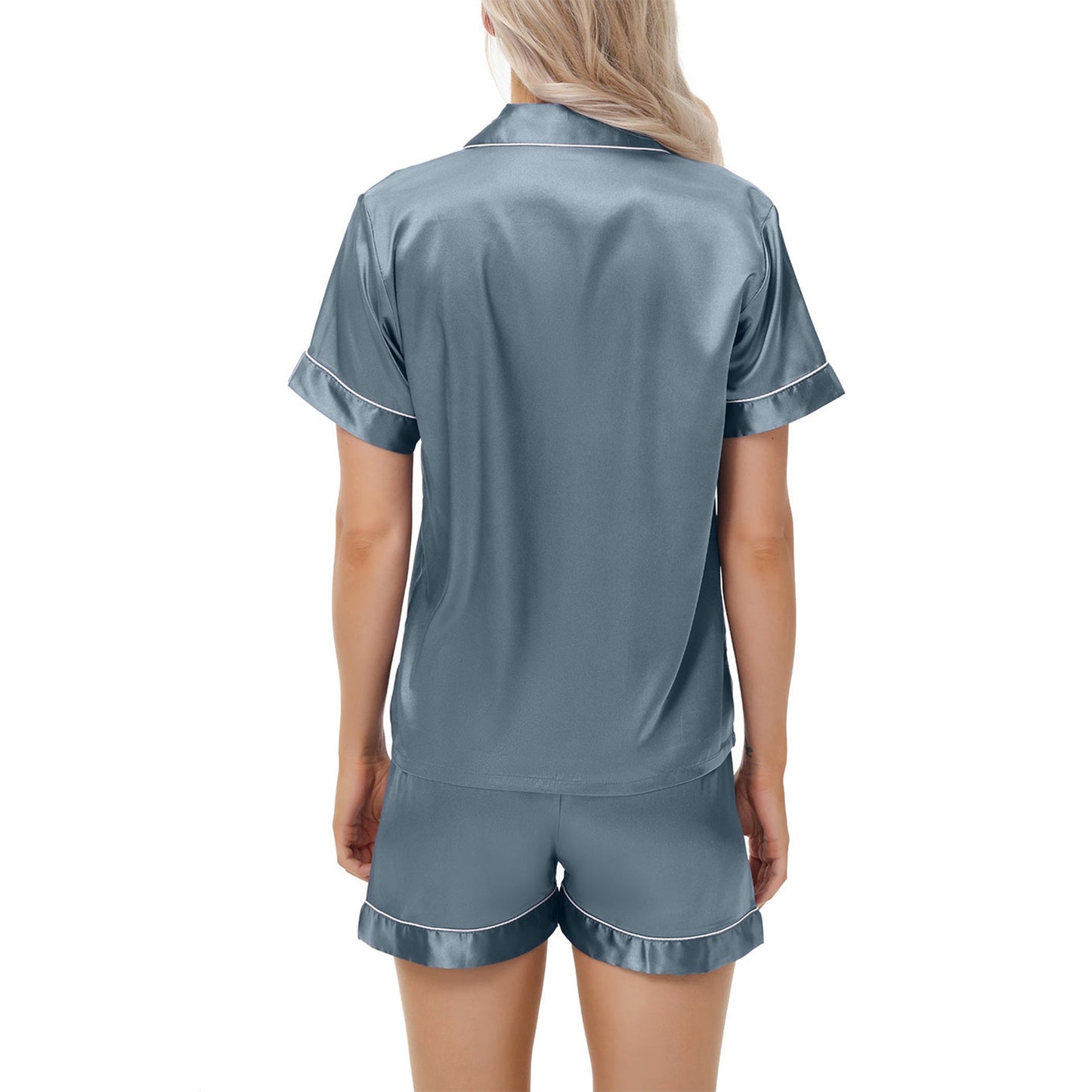 NUGGAL Pet Hair Resistant Women Silken Elegance Loungewear Set