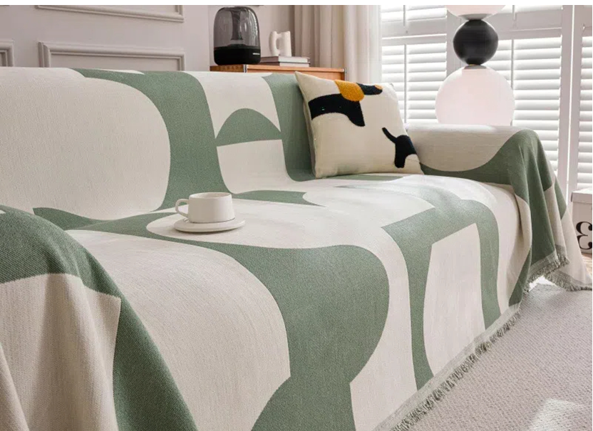 NUGGAL Modern Minimalist Luxury Anti-Scratch Sofa Cover for Pet Family