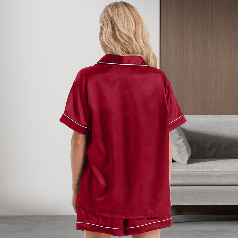 NUGGAL Pet Hair Resistant Women Silken Elegance Loungewear Set