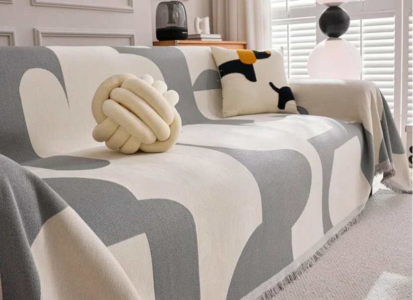 NUGGAL Modern Minimalist Luxury Anti-Scratch Sofa Cover for Pet Family