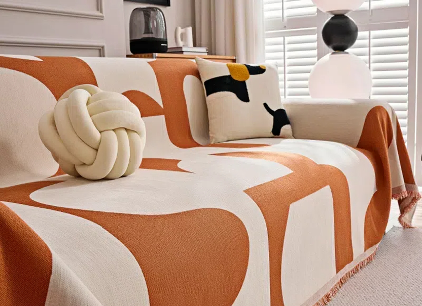NUGGAL Modern Minimalist Luxury Anti-Scratch Sofa Cover for Pet Family