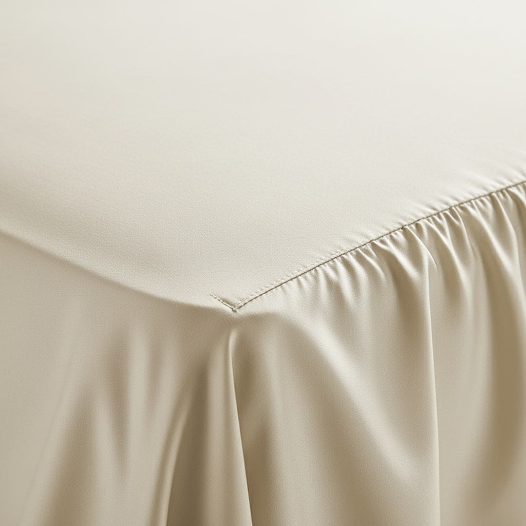 NUGGAL Pet Hair-Resistant Bamboo Fitted Sheet – Soft, Sustainable, and Pet-Friendly Comfort