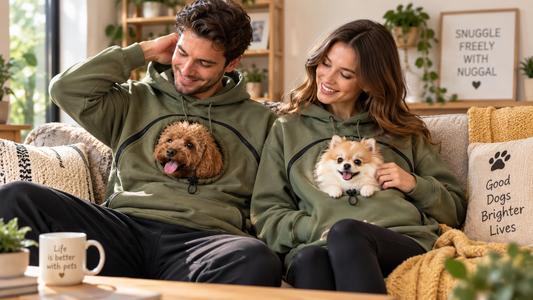 Meet the New NUGGAL Pet Pouch Hoodie: One Hoodie, More Ways to Snuggle 🐾