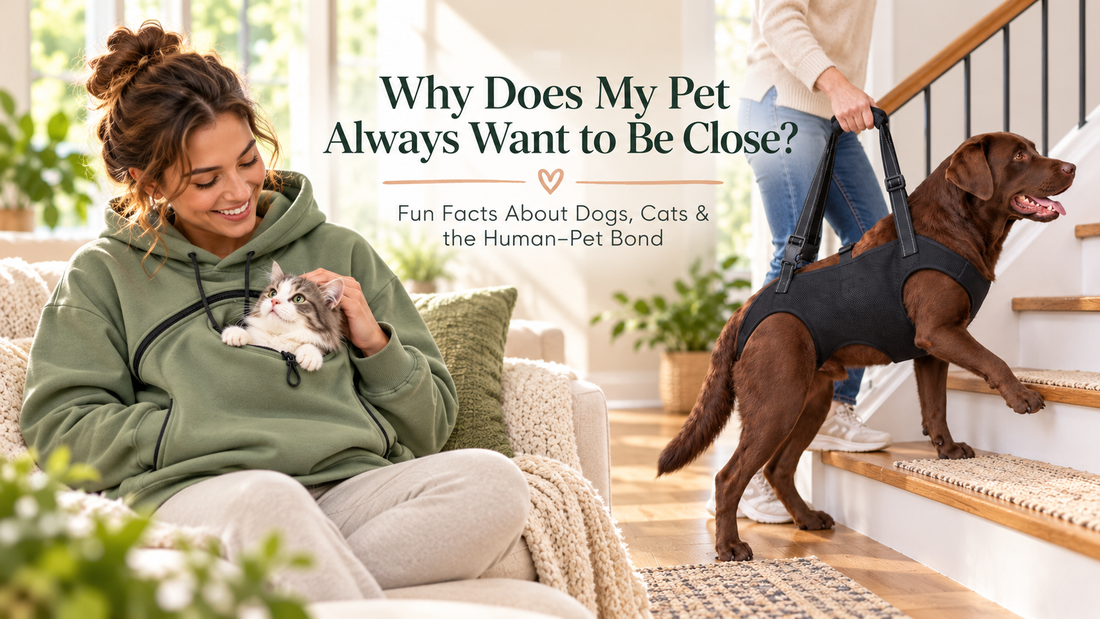 Why Does My Pet Always Want to Be Close? 9 Fun Facts About Dogs, Cats &amp; the Human–Pet Bond 🐾