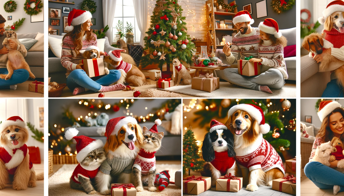 🎄🐾 Magical Christmas Memories with Our Furry Friends! 🌟🐶😺