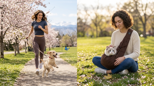 Spring Fever: The Emotional Truth About Taking Your Cat vs. Your Dog Outside 🌸🐾