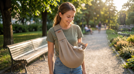 Meet Your Pet’s New Favorite Travel Accessory: The NUGGAL Cross Body Pet Carrier Sling!