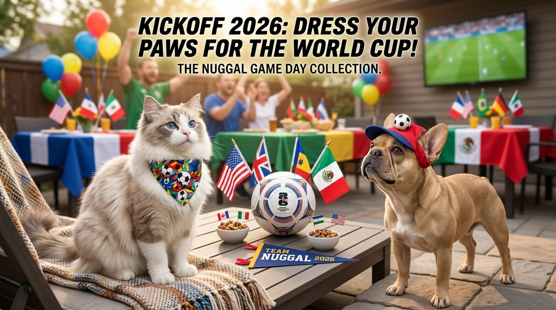 Get Ready for Kickoff: Dress Your Pet for the 2026 World Cup with NUGGAL! ⚽🐾
