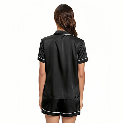 NUGGAL Pet Hair Resistant Women Silken Elegance Loungewear Set