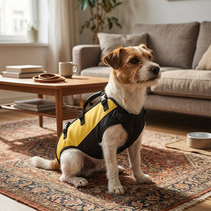 NUGGAL Multi-Functional Airlift Dog Backpack Carrier: Dual-Shoulder Harness & Mobility Aid for Cycling and Outdoors