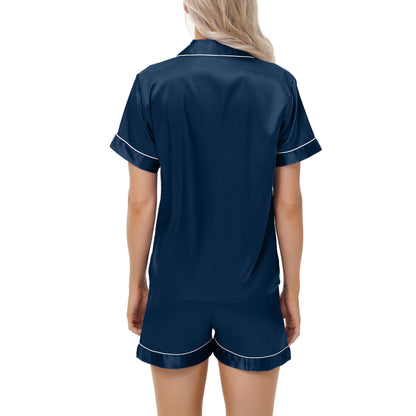 NUGGAL Pet Hair Resistant Women Silken Elegance Loungewear Set