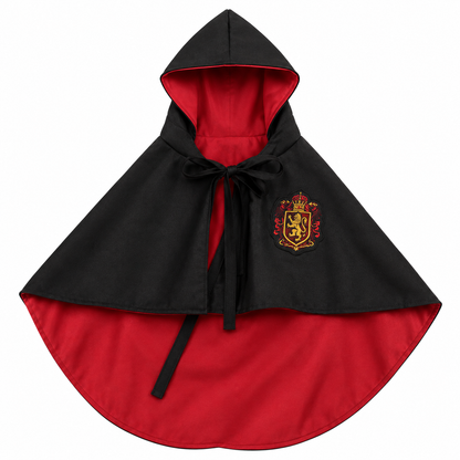 NUGGAL Halloween Wizard Hooded Cape Costume for Dogs & Cats
