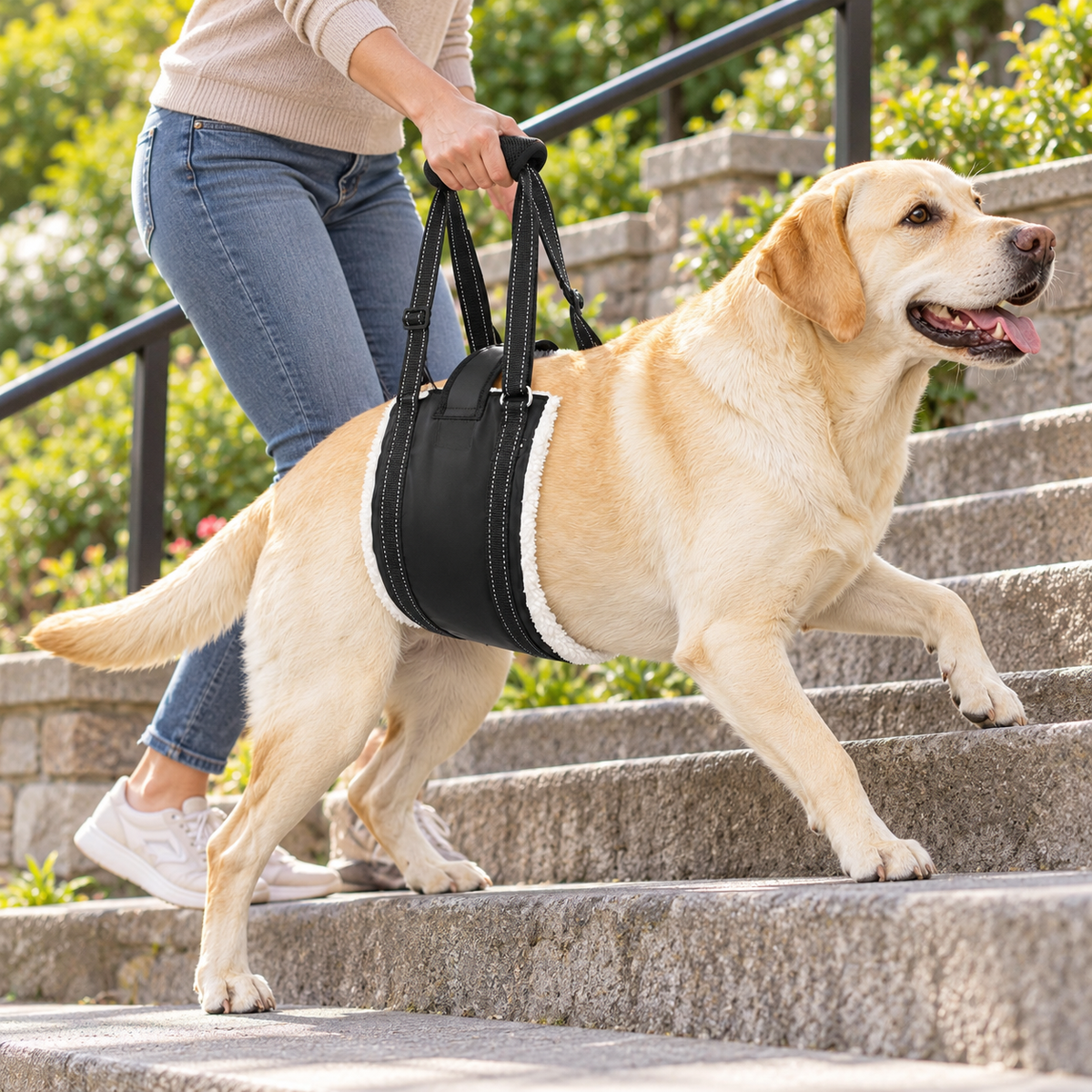 NUGGAL Large Dog Lift Harness & Support Sling for Senior & Disabled Dogs