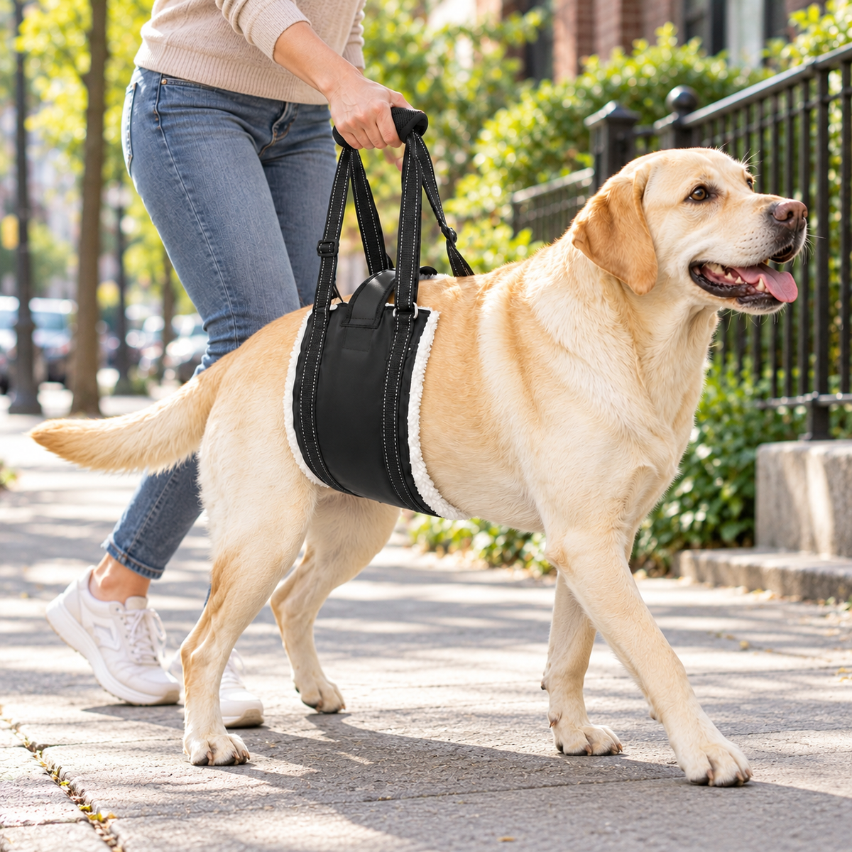 NUGGAL Large Dog Lift Harness & Support Sling for Senior & Disabled Dogs