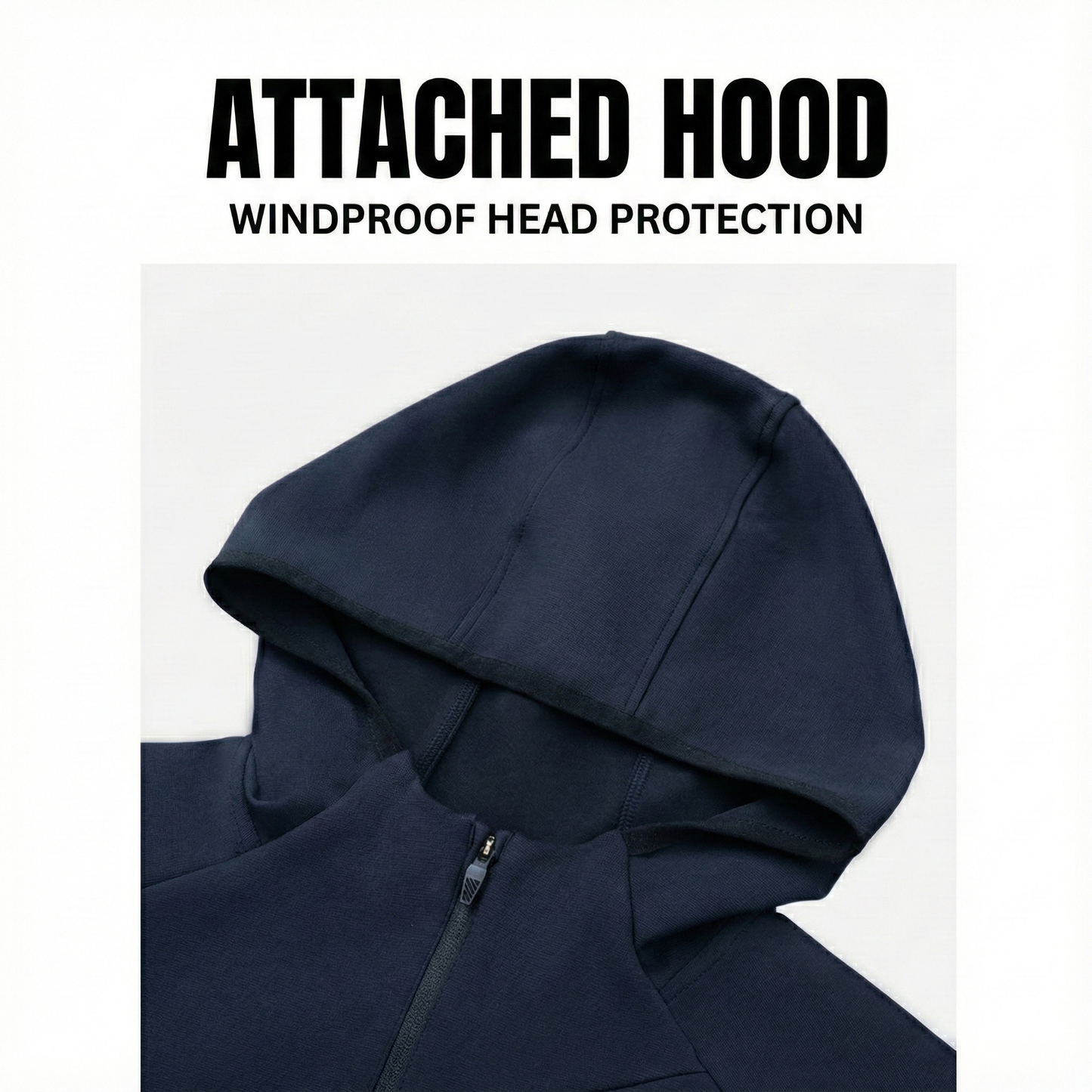 NUGGAL Pet Hair Resistant Tactical Half-Zip Hoodie for Men