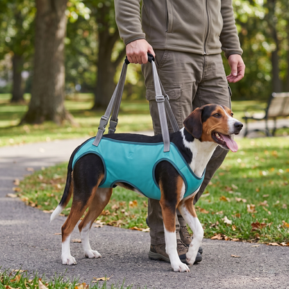 NUGGAL Full-Body Dog Lift Harness & Support Sling for Elderly and Disabled Pets