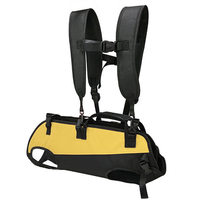 NUGGAL Multi-Functional Airlift Dog Backpack Carrier: Dual-Shoulder Harness & Mobility Aid for Cycling and Outdoors