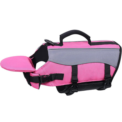 NUGGAL Dog Life Jacket for Summer – High Buoyancy Pet Safety Vest with Detachable Neck Float & Rescue Handle