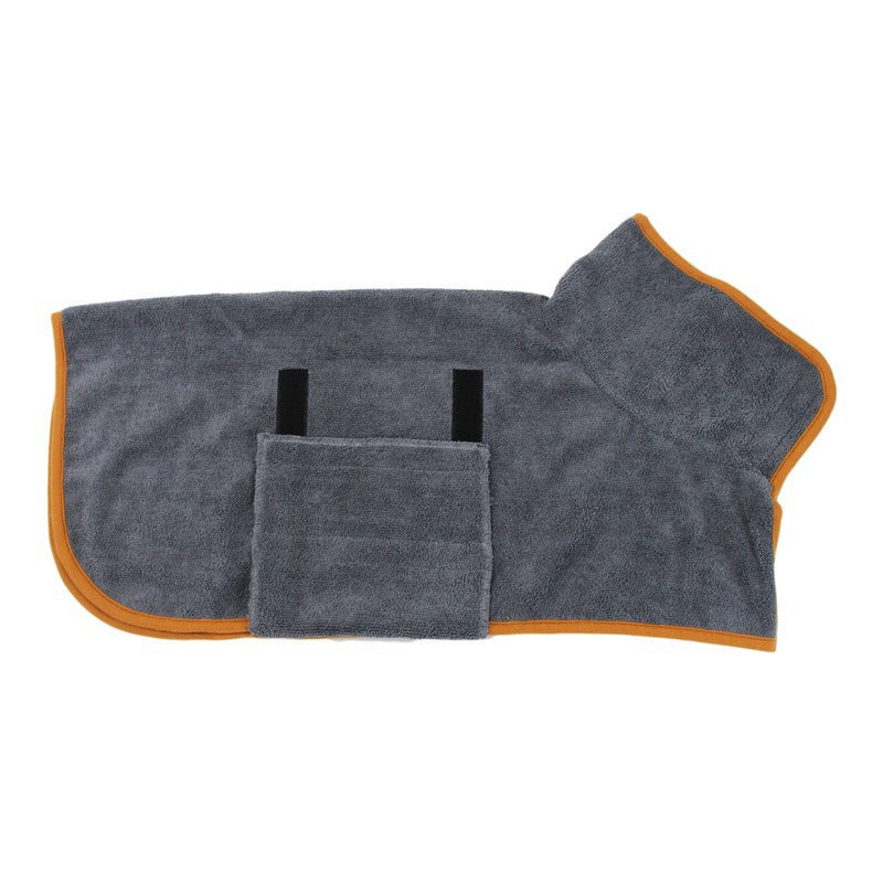 NUGGAL Premium Pet Bathrobe & Towel Coat for Full Mobility