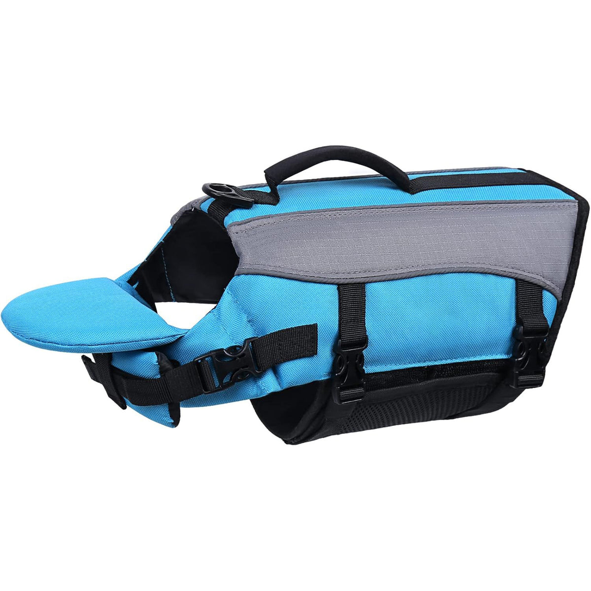 NUGGAL Dog Life Jacket for Summer – High Buoyancy Pet Safety Vest with Detachable Neck Float & Rescue Handle