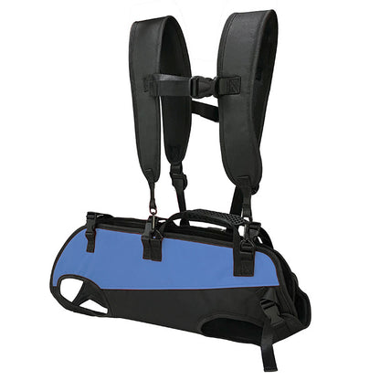 NUGGAL Multi-Functional Airlift Dog Backpack Carrier: Dual-Shoulder Harness & Mobility Aid for Cycling and Outdoors