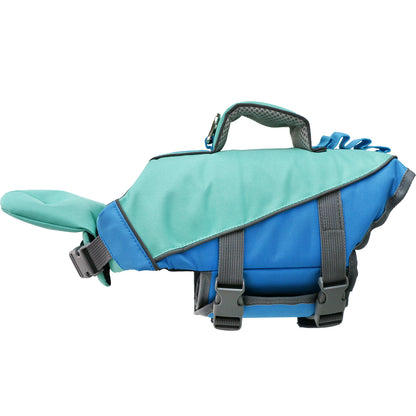 NUGGAL Dog Life Jacket for Summer – High Buoyancy Pet Safety Vest with Detachable Neck Float & Rescue Handle