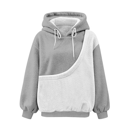 NUGGAL Unisex Oversized Fleece Pet Pouch Hoodie