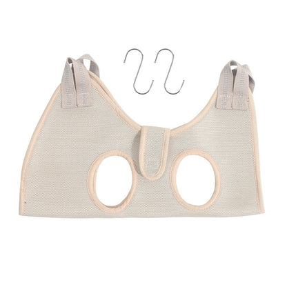 NUGGAL Breathable Pet Grooming Hammock Harness for Restraint & Care