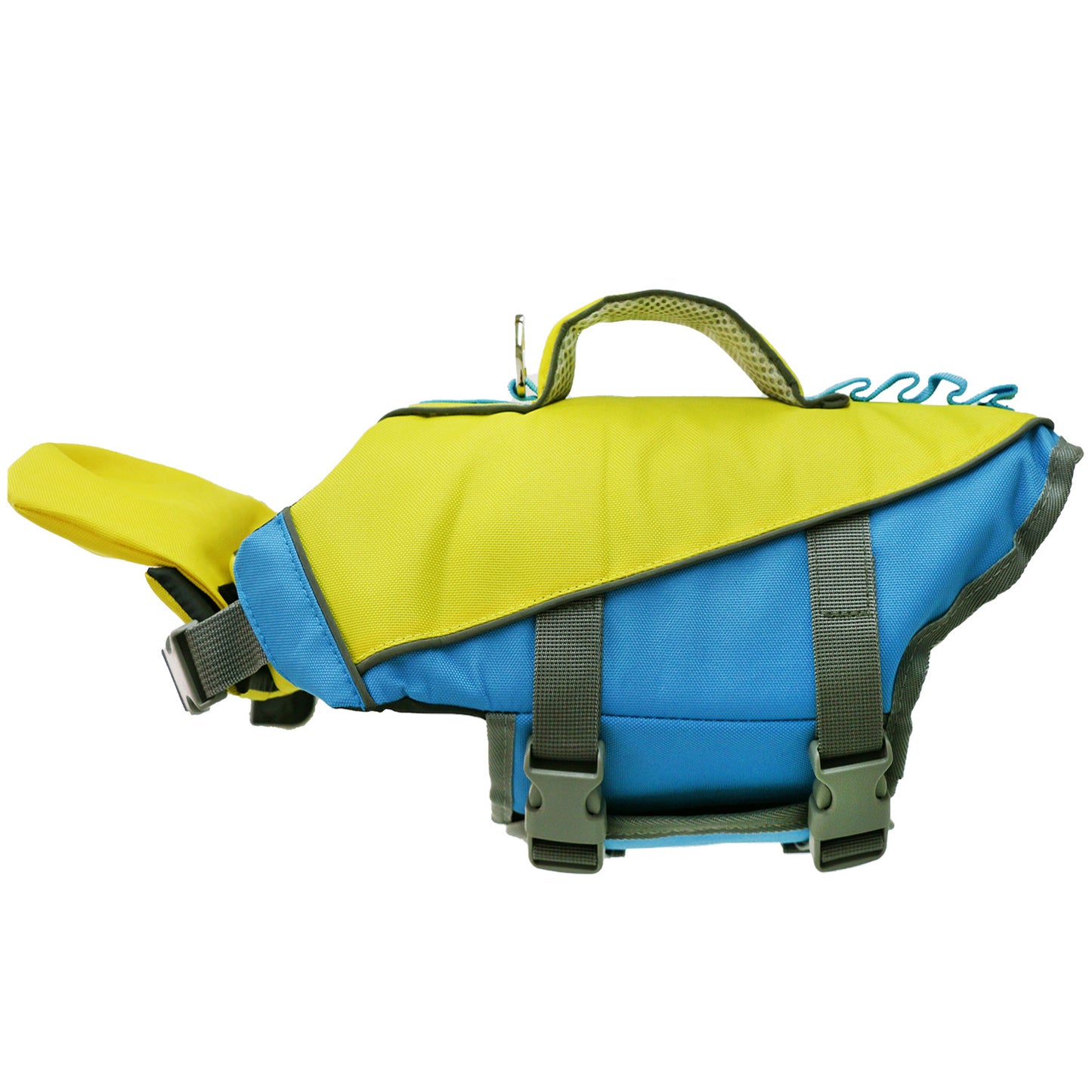 NUGGAL Dog Life Jacket for Summer – High Buoyancy Pet Safety Vest with Detachable Neck Float & Rescue Handle