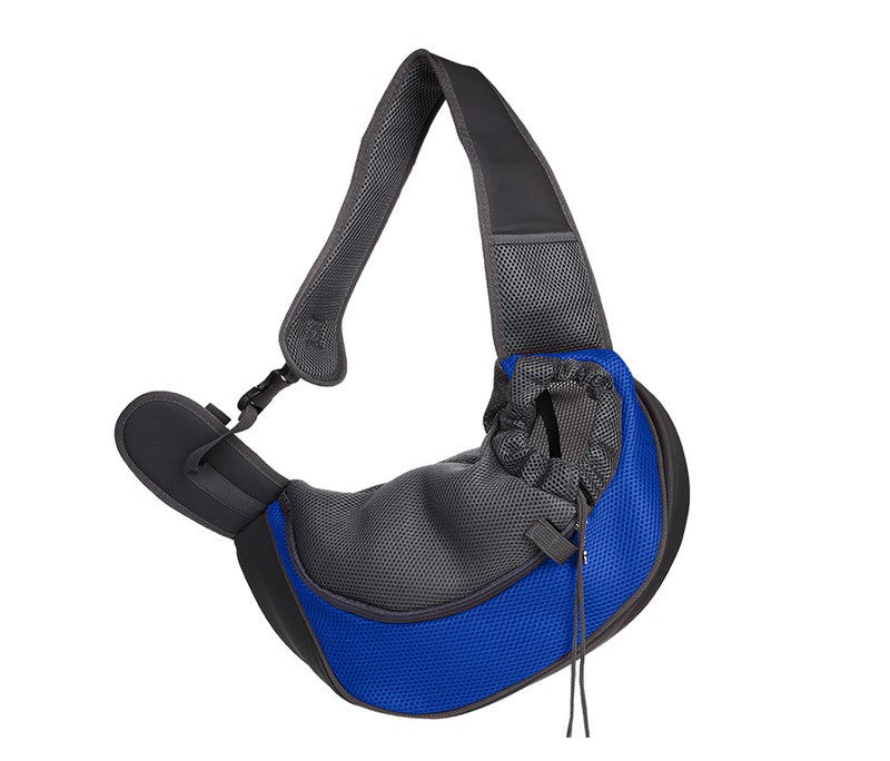 NUGGAL Ergonomic Pet Sling Carrier Breathable Mesh Crossbody Bag