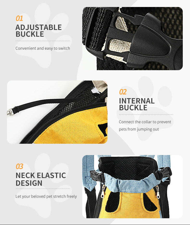 NUGGAL Pet Carrier Backpack for Travel