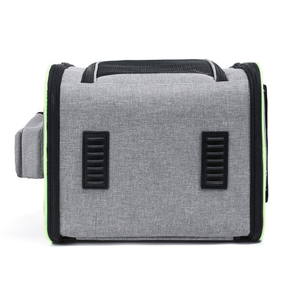 NUGGAL Expandable Pet Carrier Backpack with Breathable Mesh Tent