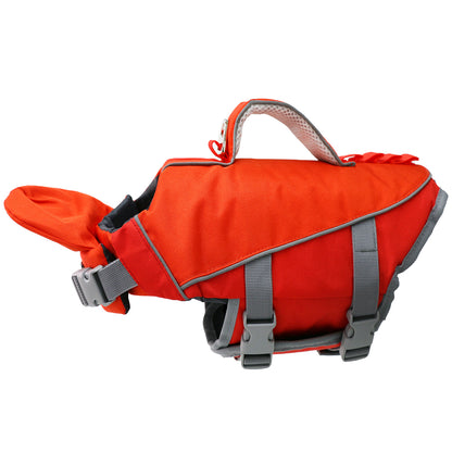 NUGGAL Dog Life Jacket for Summer – High Buoyancy Pet Safety Vest with Detachable Neck Float & Rescue Handle