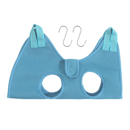 NUGGAL Breathable Pet Grooming Hammock Harness for Restraint & Care