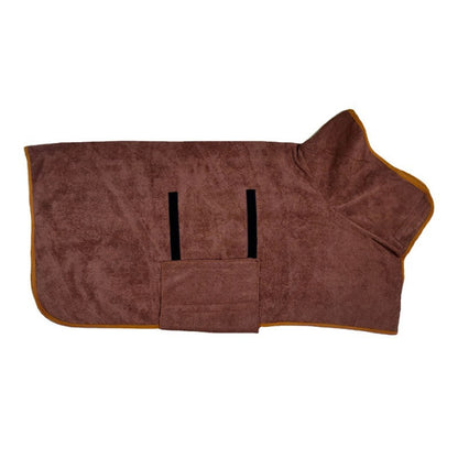 NUGGAL Premium Pet Bathrobe & Towel Coat for Full Mobility
