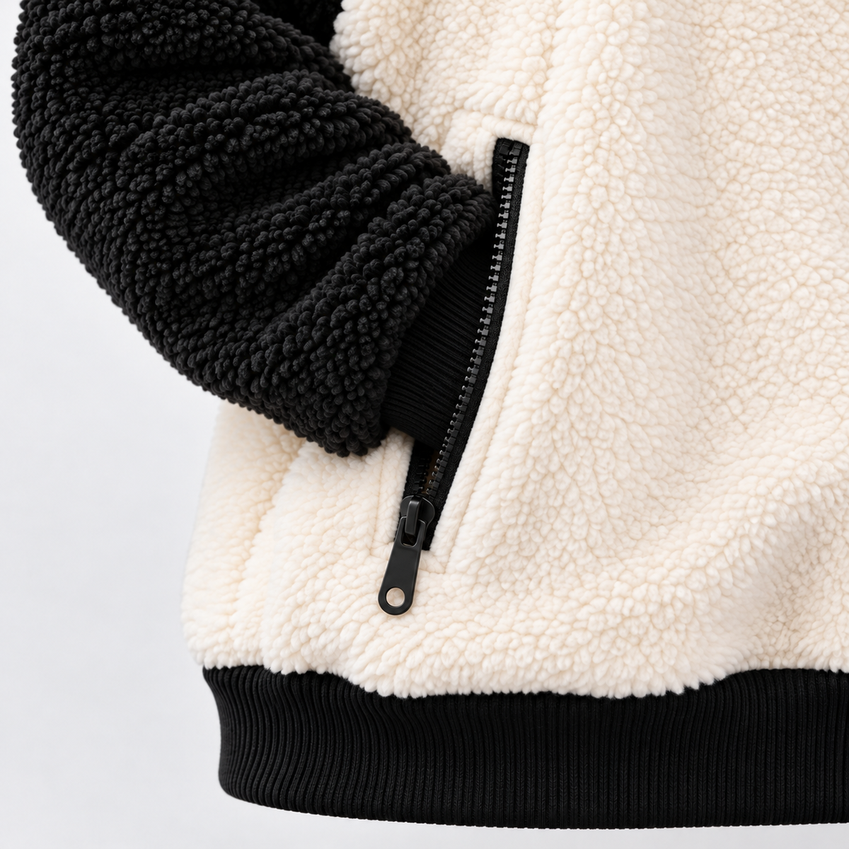 NUGGAL Fleece Pet Carrier Hoodie with Kangaroo Pouch & Zipper Pockets for Cats & Small Dogs