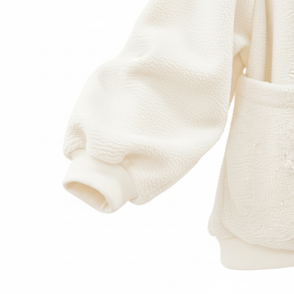 NUGGAL Unisex Oversized Fleece Pet Pouch Hoodie