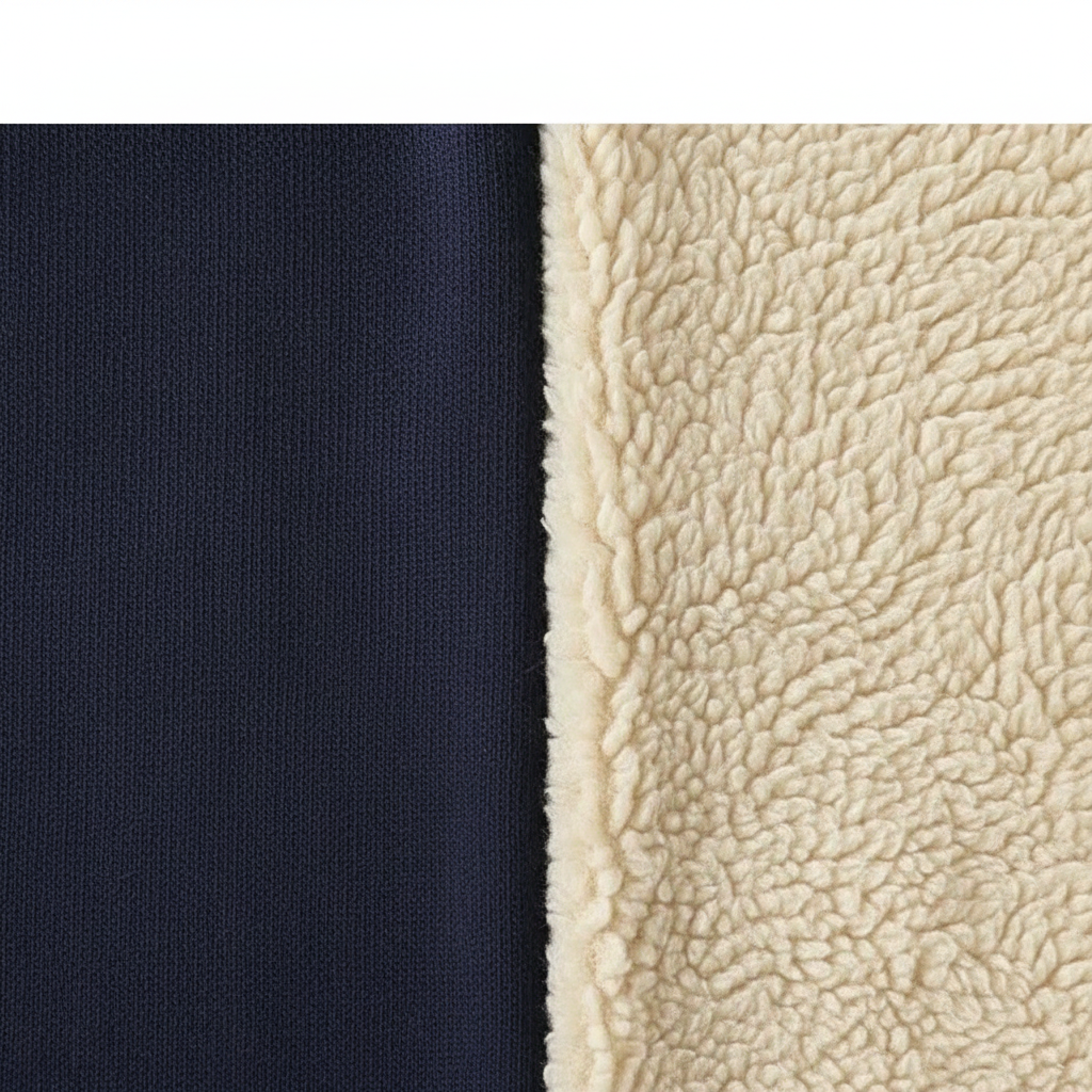 NUGGAL Unisex Oversized Fleece Full Zipper Hoodie