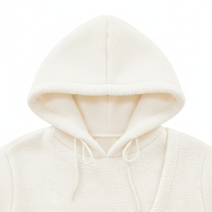 NUGGAL Unisex Oversized Fleece Pet Pouch Hoodie