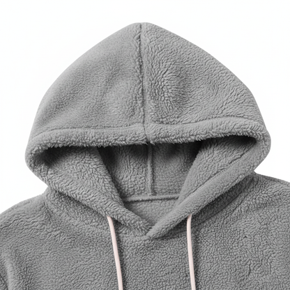 NUGGAL Unisex Kangroo Pet Pocket Fleece Hoodie