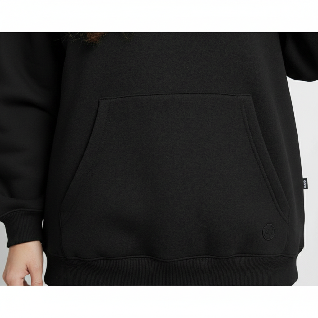 NUGGAL Unisex Pet Hair Resistant Eye Mask Hoodie for Travel Mode