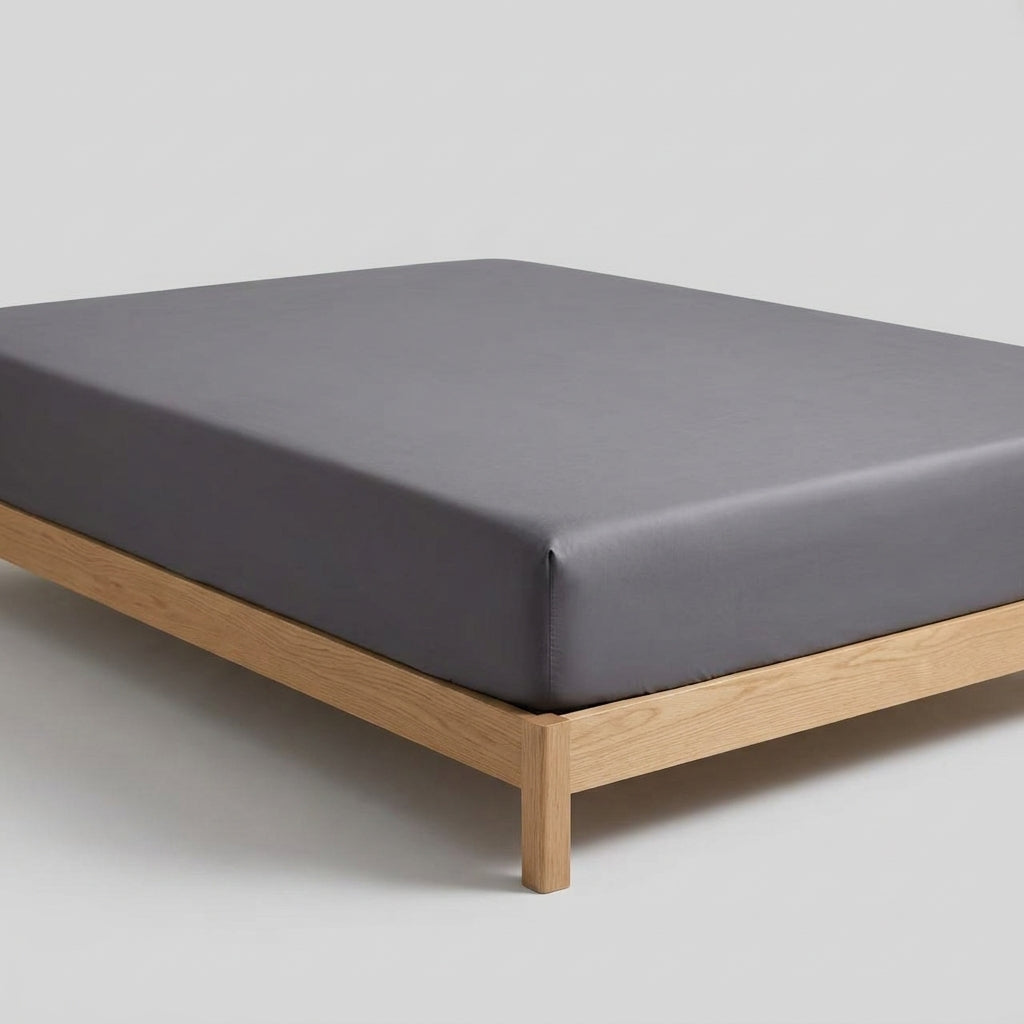 NUGGAL Pet Hair-Resistant Bamboo Fitted Sheet – Soft, Sustainable, and Pet-Friendly Comfort