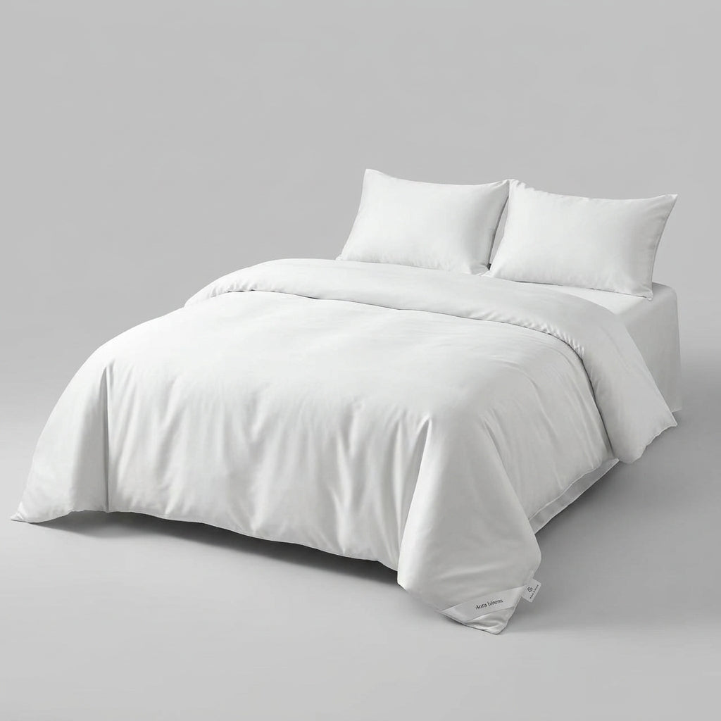 NUGGAL Pet Hair-Resistant Bamboo Duvet Cover – Eco-Friendly Comfort for Pet Owners